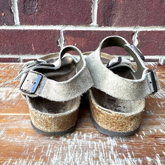 Birkenstock Milano suede leather sandals - Picture 4 of 9